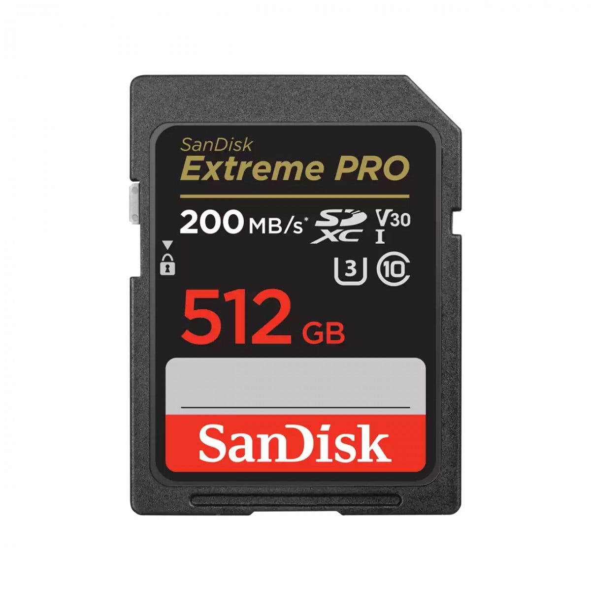 Extreme PRO 512GB SDXC 200MB/s UHS-I C10