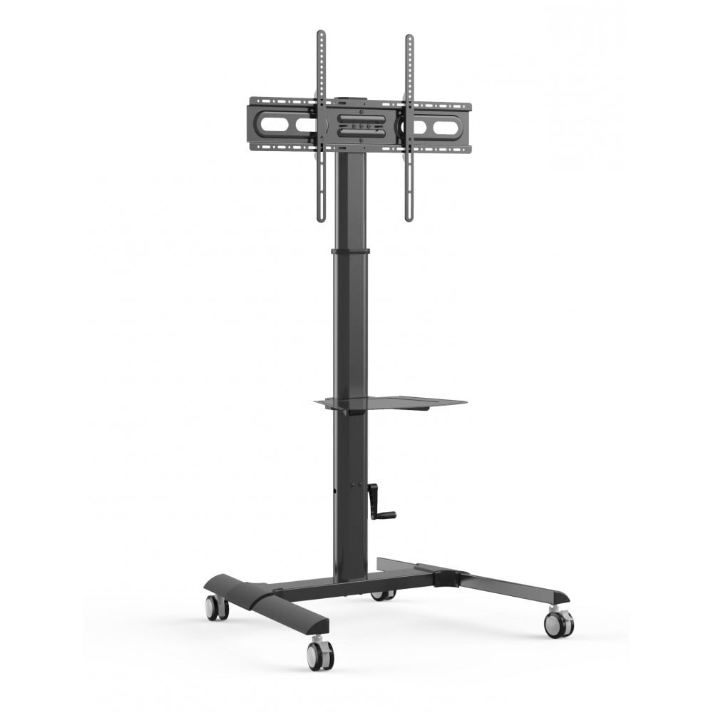 "Techly ICA-TR228 Support TV mobile 32-70"" jusqu'a 40kg avec réglage de hauteur fluide"