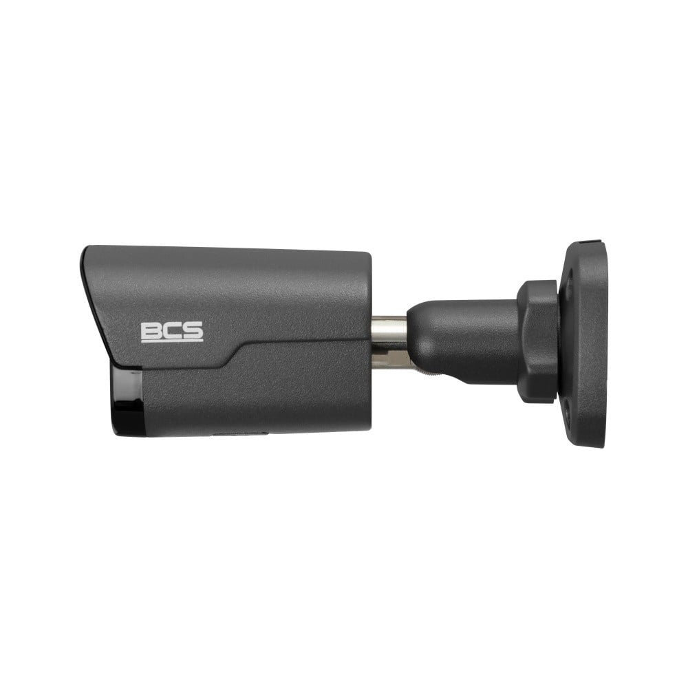 BCS BCS-P-TIP25FSR4-Ai2-G Caméra IP tubulaire 5MP avec microphone et fonctionnalités intelligentes