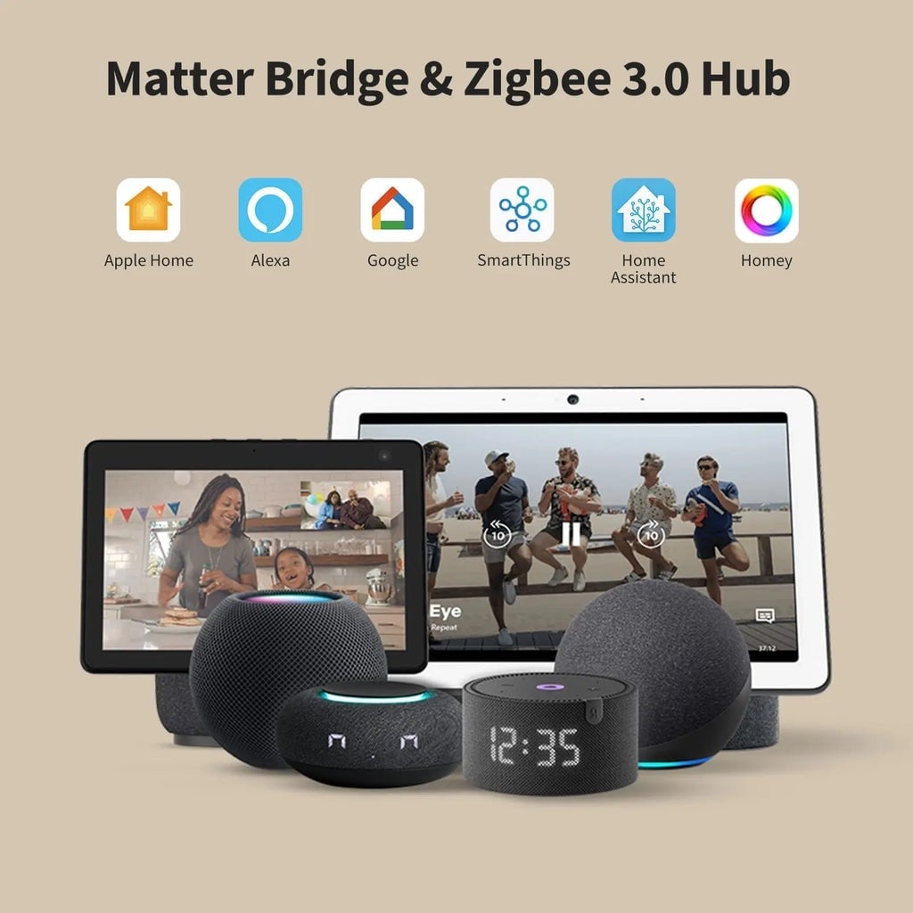 Aqara MP-K03D HUB S1 Plus EU Contrôleur Intelligent