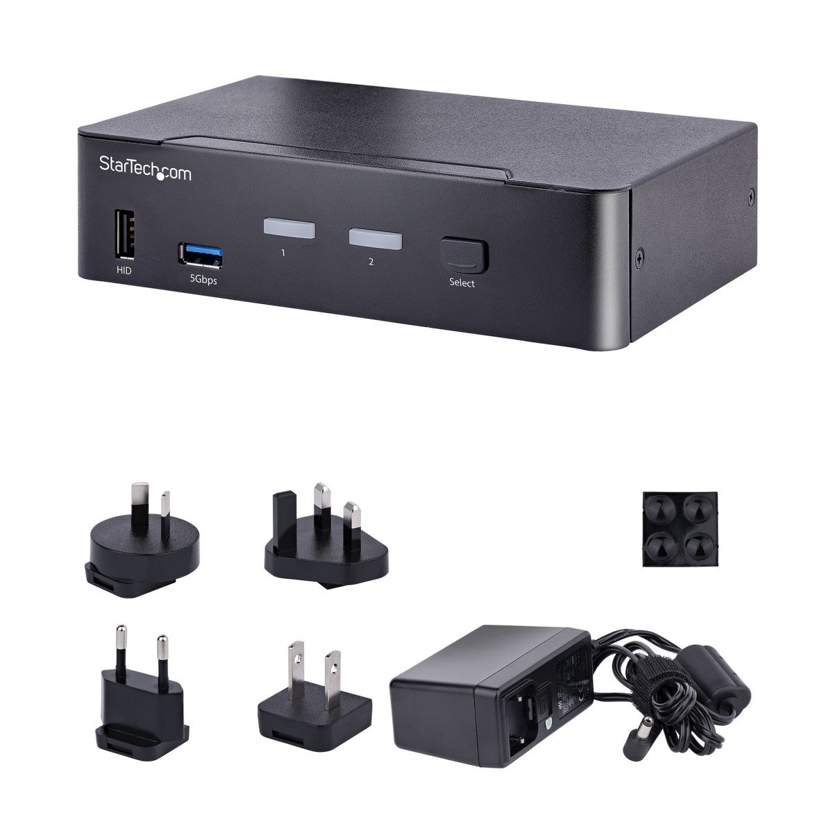 2-Port USB-C KVM Switch 4K DisplayPort