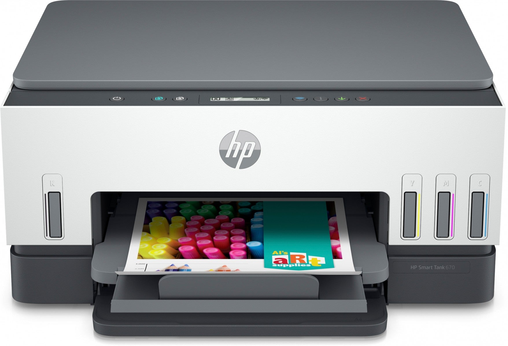 HP Smart Tank 670 All-in-One A jet d'encre thermique A4 4800 x 1200 DPI 12 ppm Wifi