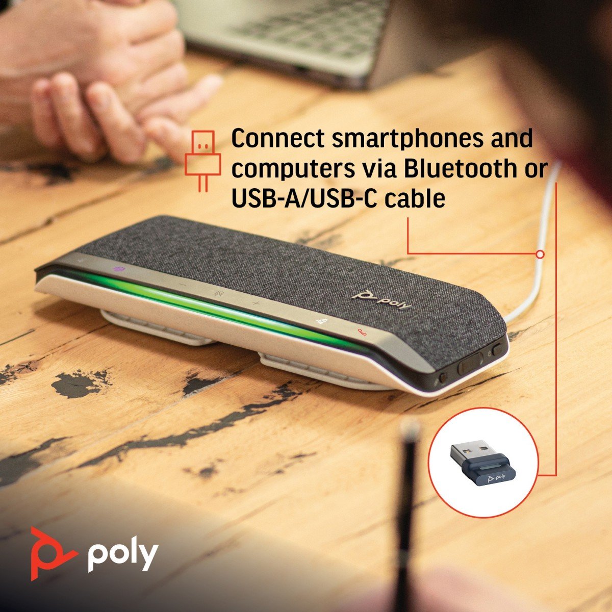Poly Sync 40+-M USB-A USB-C SP+BT700A