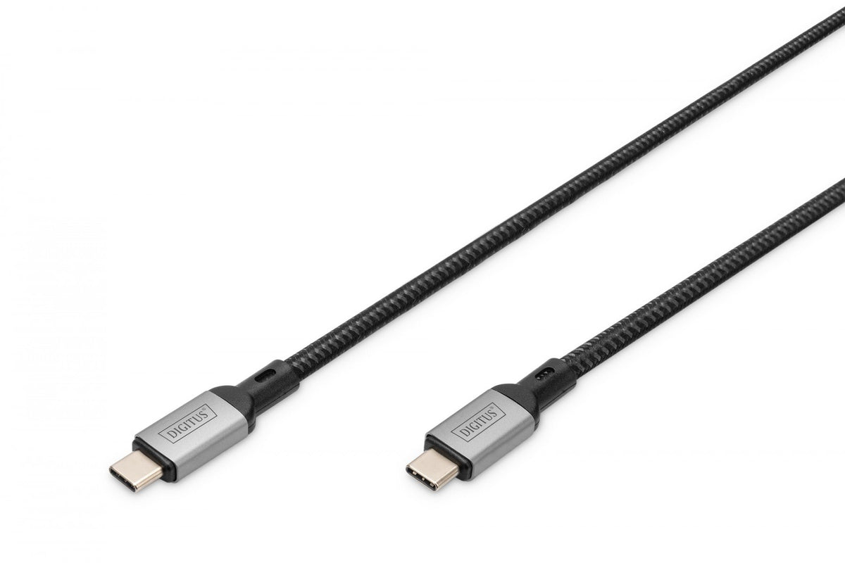 Digitus DB-300443-030-S câble USB USB4 Gen 2x2 USB C 20 Gbit/s 100 W Noir