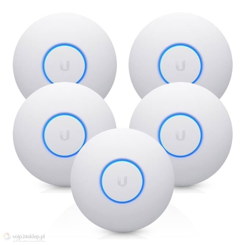 Ubiquiti UAP-NANOHD-5 Networks UniFi nanoHD 1733 Mbit/s Blanc Connexion Ethernet, supportant l'alimentation via ce port (PoE) (5-pack)