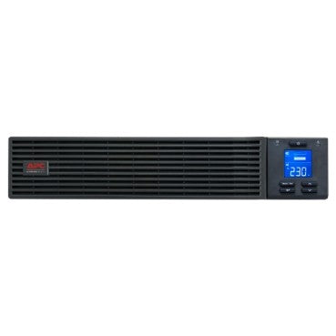 APC Easy UPS On-Line UPS Rack AC 220/230/240V 1800Watt 2000VA 1-phase lead acid USB serial oc 4 PFC 2U Europe BK RAL 7010