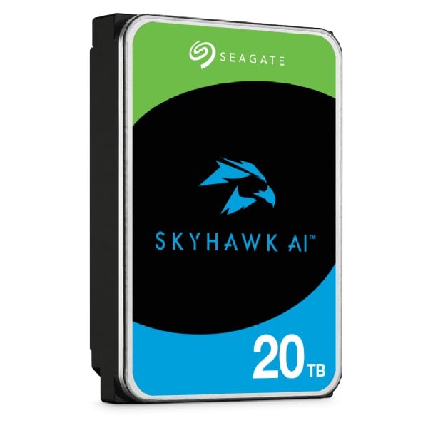SEAGATE Surveillance Video Optimized AI Skyhawk 16To HDD SATA 6Gb/s 512Mo cache 3.5p CMR Helium