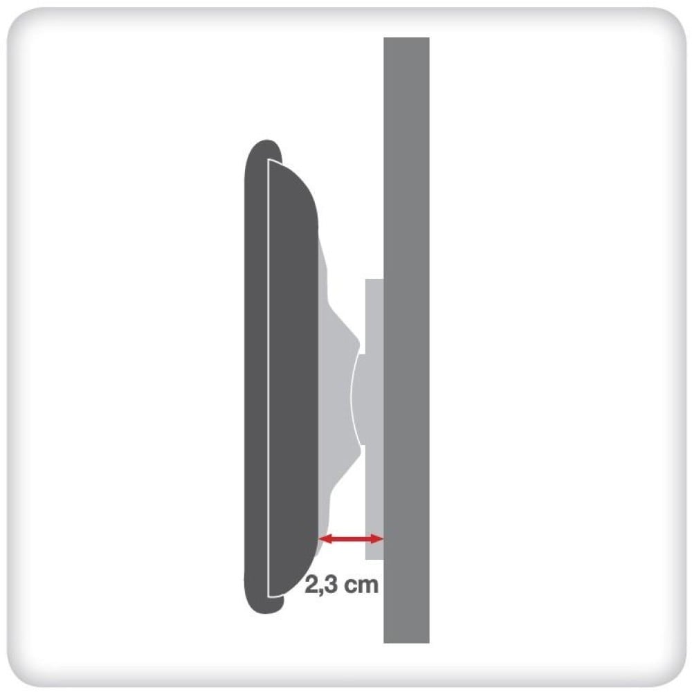 "Techly ICA-PLB 140M Support mural pour TV 32-55"" LED/LCD 50kg slim 23mm"
