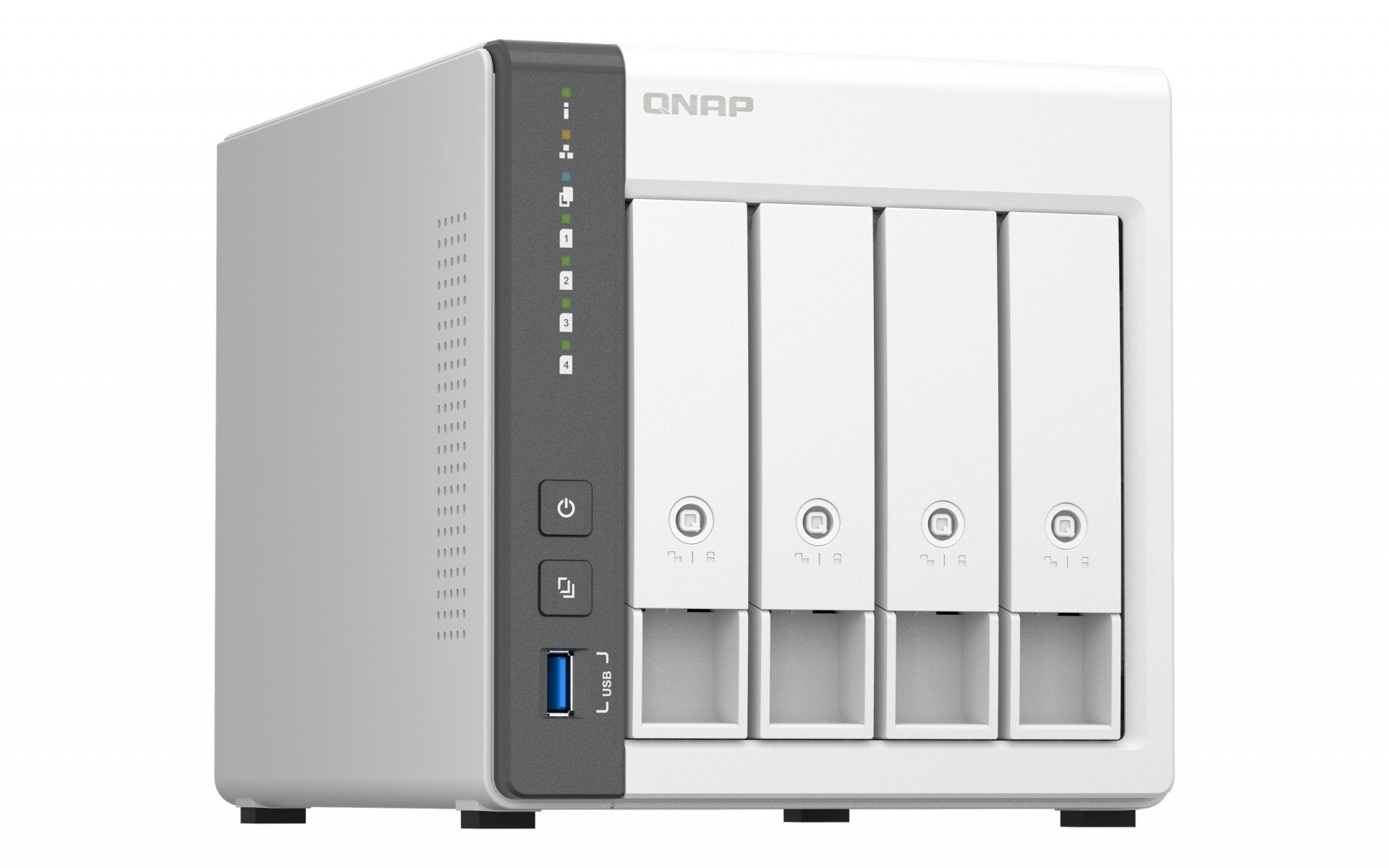 4-Bay ARM 4C 2.0GHz 4GB RAM SATA GbE USB