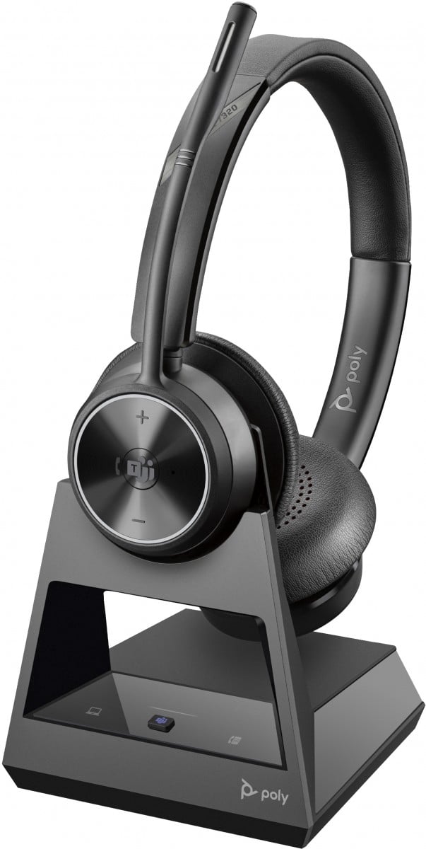HP Poly Savi 7320 Stereo Microsoft Teams Certified DECT 1880-1900 MHz Top EMEA