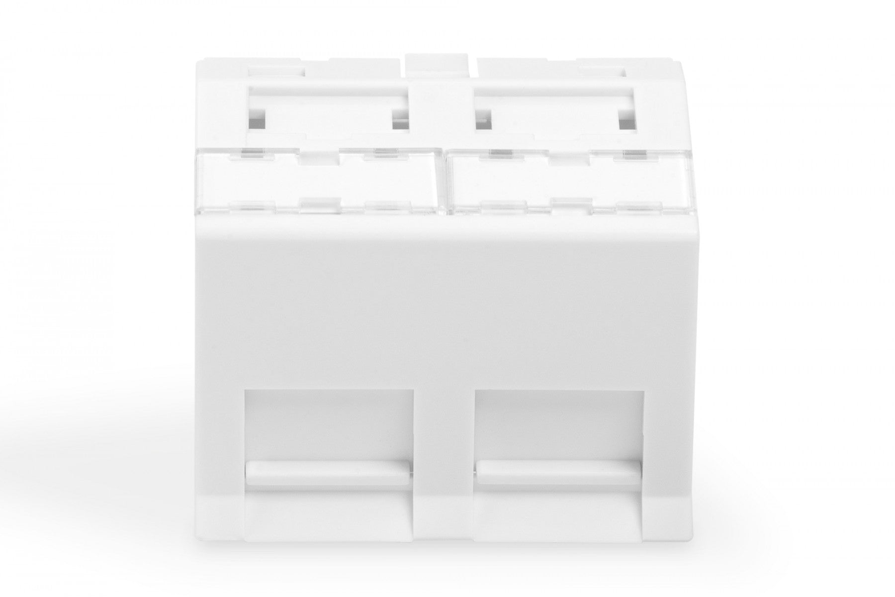 Digitus DN-93802-7-SH Plaque de commutation et obturateur Blanc