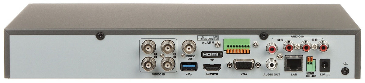 Hikvision iDS-7204HTHI-M1/S(C)/4A+4/1ALM DVR 4 canaux 4K 1U H.265 AcuSense