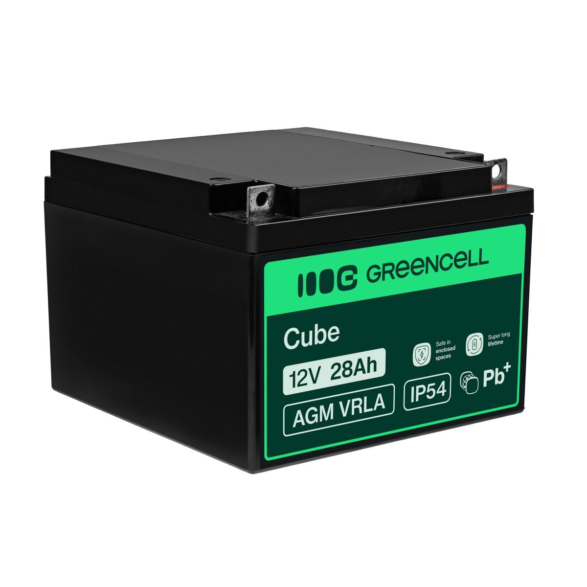 Green Cell Battery AGM VRLA 12V 26Ah - Battery - 26.000 mAh