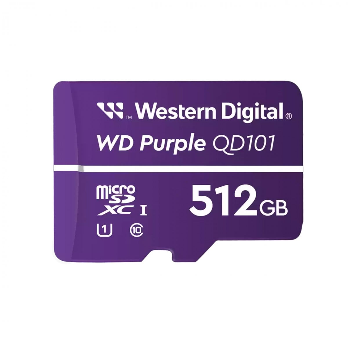 WD Purple 512Go Surveillance microSD XC Class - 10 UHS 1