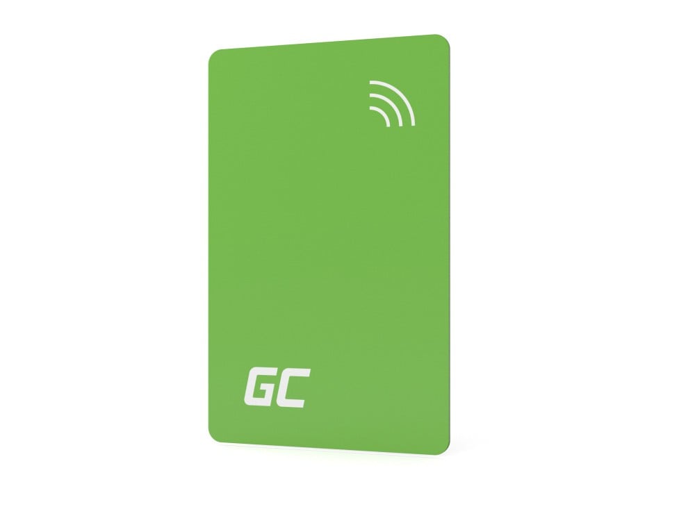 Green Cell EVGCAKNFC5 HabuDen Jeu de cartes NFC cartes d'acces pour borne de recharge EV