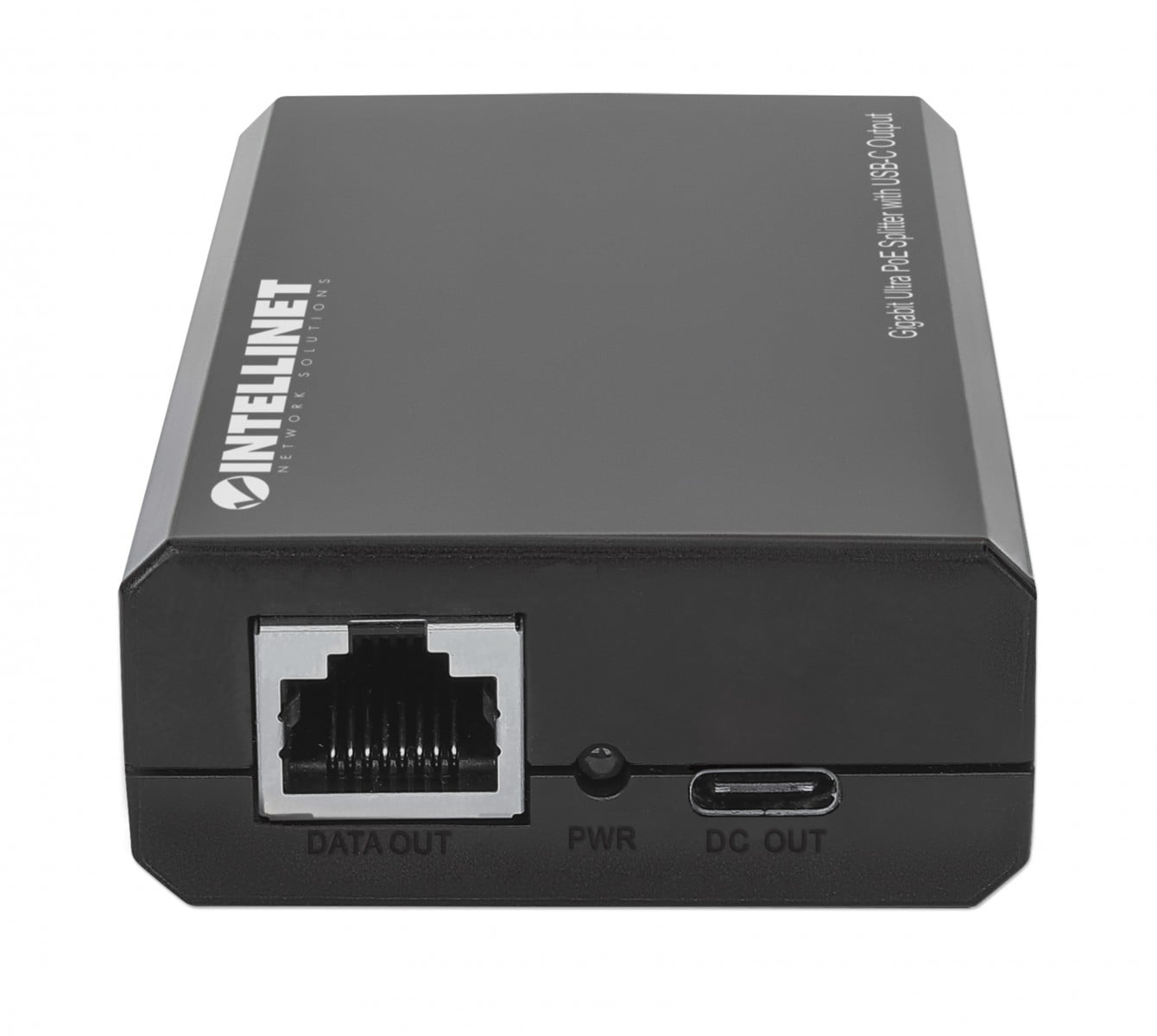 Intellinet 561693 séparateur voix-données Connexion Ethernet, supportant l'alimentation via ce port (PoE) Noir