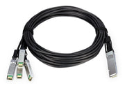 PLANET 100G QSFP28 to 4 25G SFP28 câble de réseau Noir, Métallique 3 m