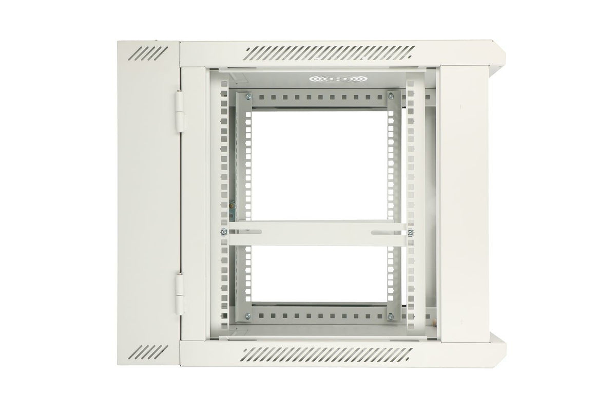 Extralink 9U 600X600 AZH WALL-MOUNTED RACKMOUNT CABINET SWING TYPE GRAY Rack monté sur le mur Gris