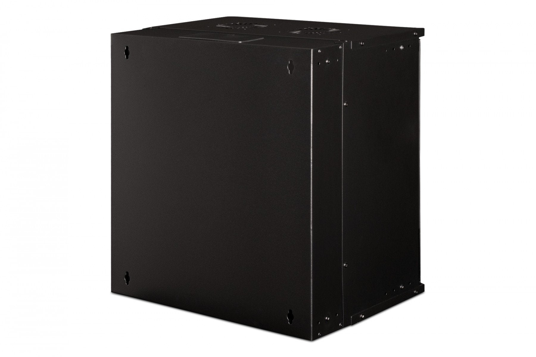 "Armoire réseau murale 19"" 12U, SOHO PRO 595 x 540 x 400 mm, porte en verre, noire, non assemblée, 60 kg"