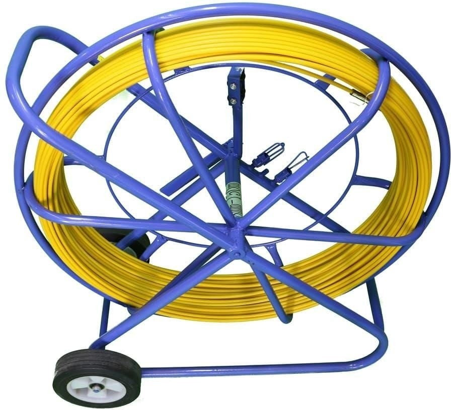 Extralink Pilot 8mm 250m | Pilote de tirage de câbles | fibre de verre FRP, O 8mm, longueur 250m, jaune