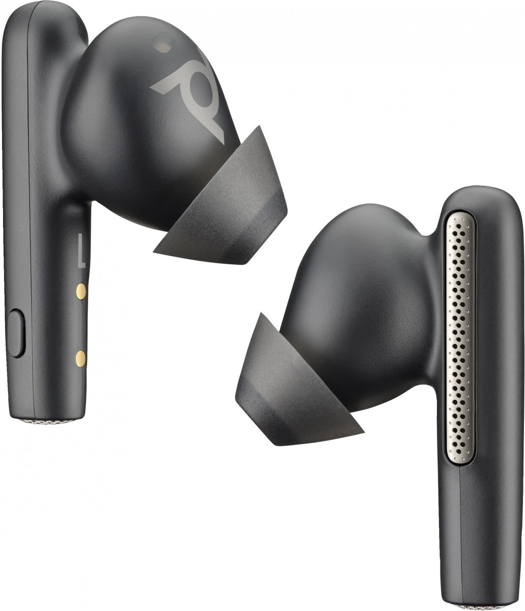 HP Poly Voyager Free 60/60+ Black Earbuds 2 Pieces