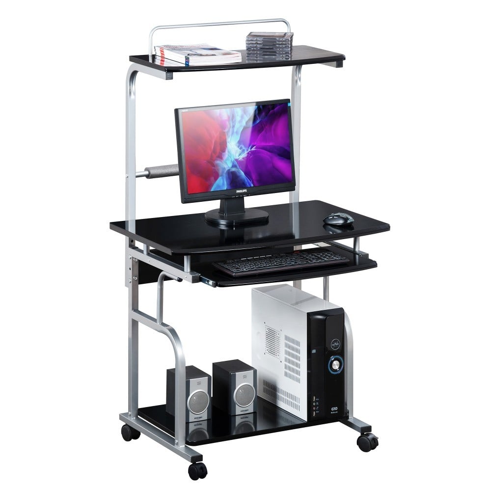 Techly ICA-TB 7800BK Bureau d'ordinateur