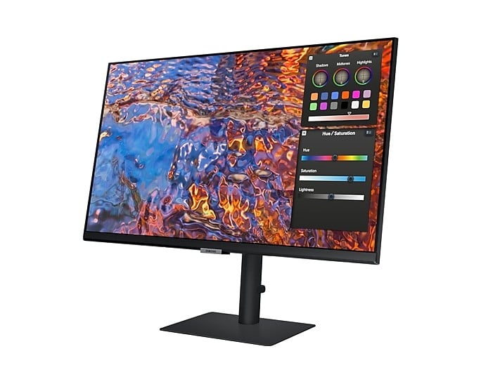 SAMSUNG LS27B800PXPXEN 27p 16:9 3840x2160 IPS 5ms HDR400 HAS/Swivel/Pivot/Tilt HDMI/DP/USB-C 90W/LAN USB3 Hub VESA 100