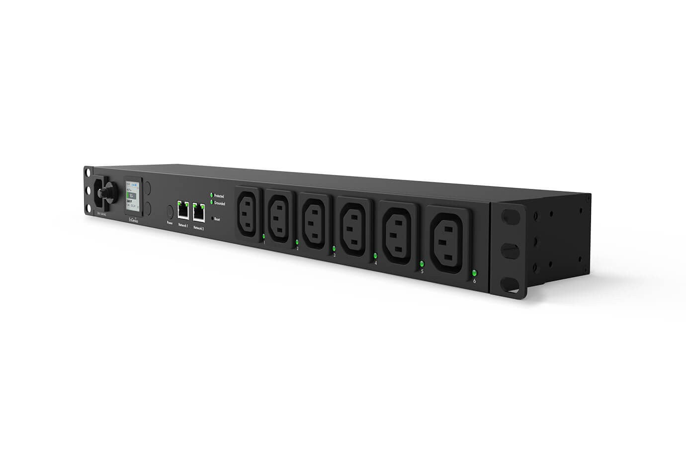 "EnGenius ECP106-INT Multiprise de montage en rack 1U 19"", 6 prises C13, gérée par le cloud"