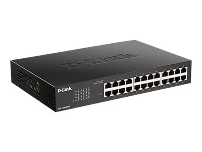D-LINK 24-Port Layer2 Smart Gigabit Switch 24x 10/100/1000Mbps TP RJ-45 Port802.3x Flow Control Trunking up to 8 Ports