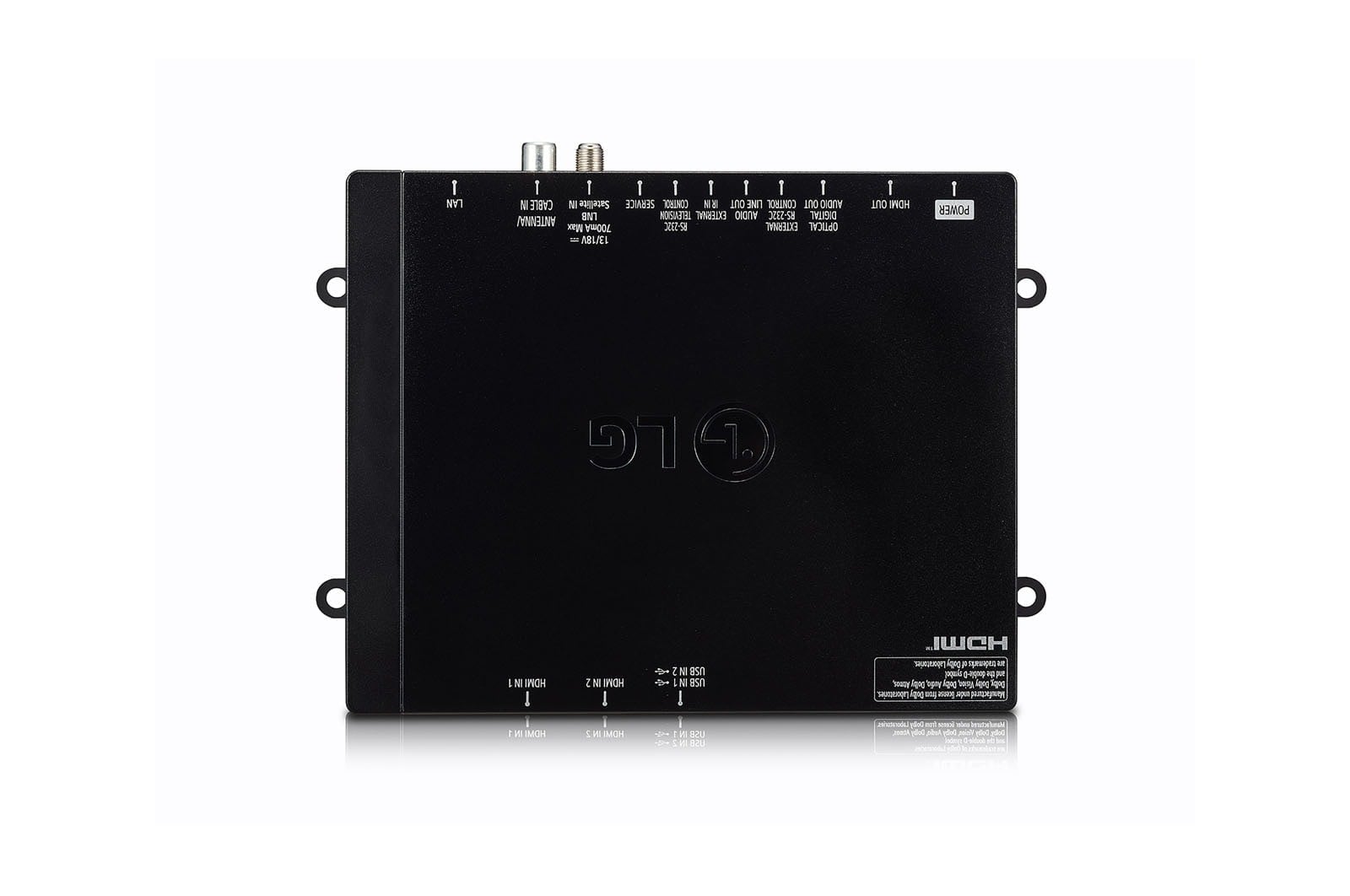 LG STB-6500 boîtier de télévision intelligent Noir Full HD+ Wifi Ethernet/LAN