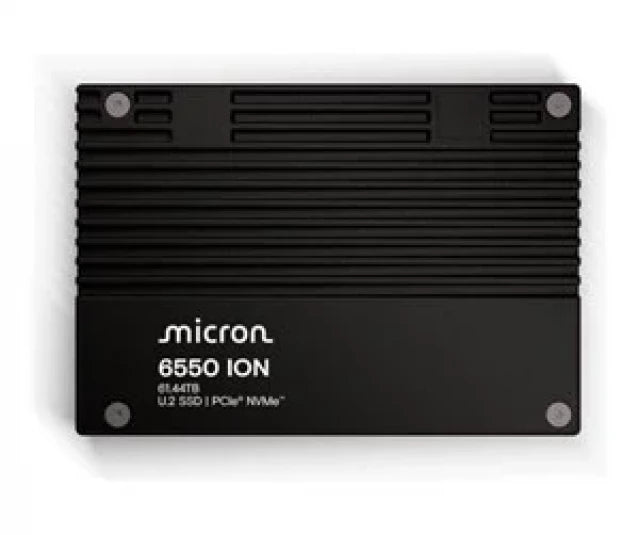 Micron 6550 ION 61.4TB NVMe U.2 15mm SSD