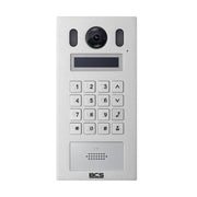 BCS BCS-PAN9211S-S Panneau externe dual systeme TCP/IP/SIP pour bâtiments multi-familiaux