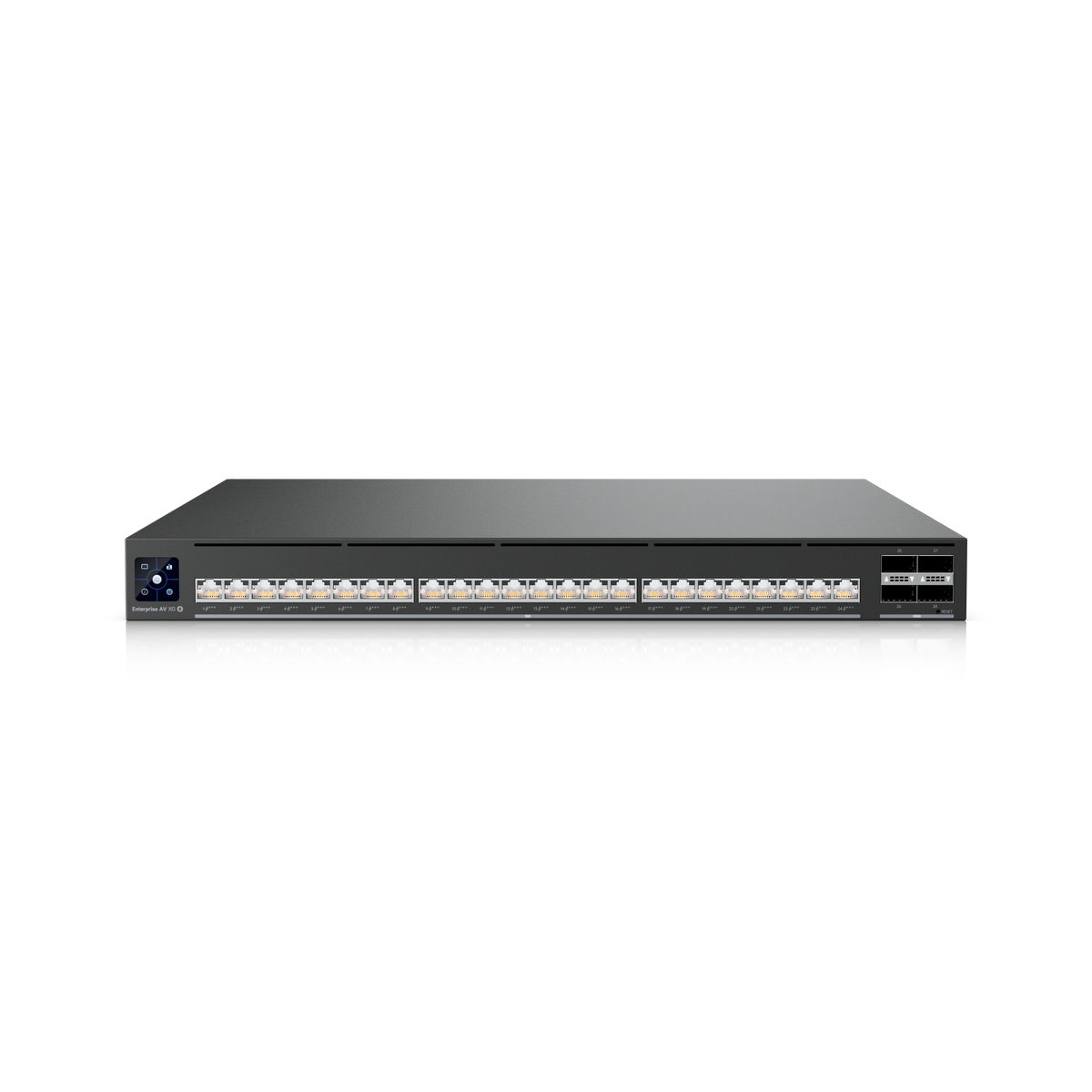 Ubiquiti EAV-Fiber Switch Enterprise Audio/Video XG 24 PoE 24 ports 10G PoE+++ 4 ports 100G QSFP28