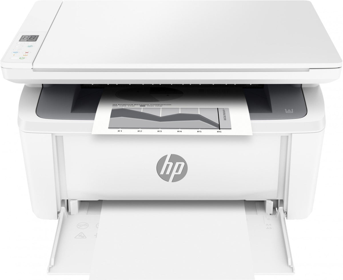 HP LaserJet MFP M140w MFP Mono B/W laser A4 210x297mm A4 20ppmcopy 20ppmprint 150 sheets USB 2.0 Wi-Fi Bluetooth