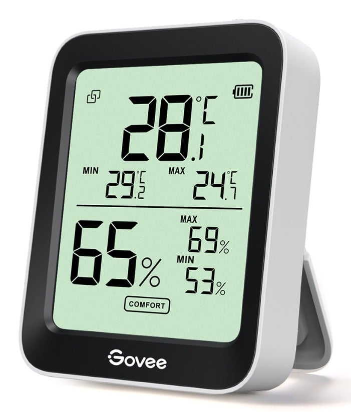 Govee H5075001 Thermometre Hygrometre Bluetooth avec Écran