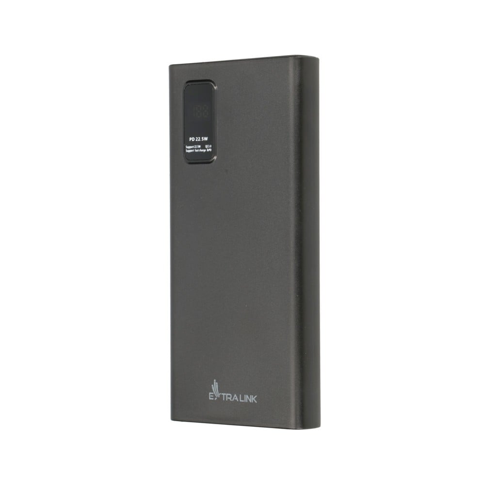 Extralink EX.19485 banque d'alimentation électrique Lithium Polymere (LiPo) 10000 mAh Noir