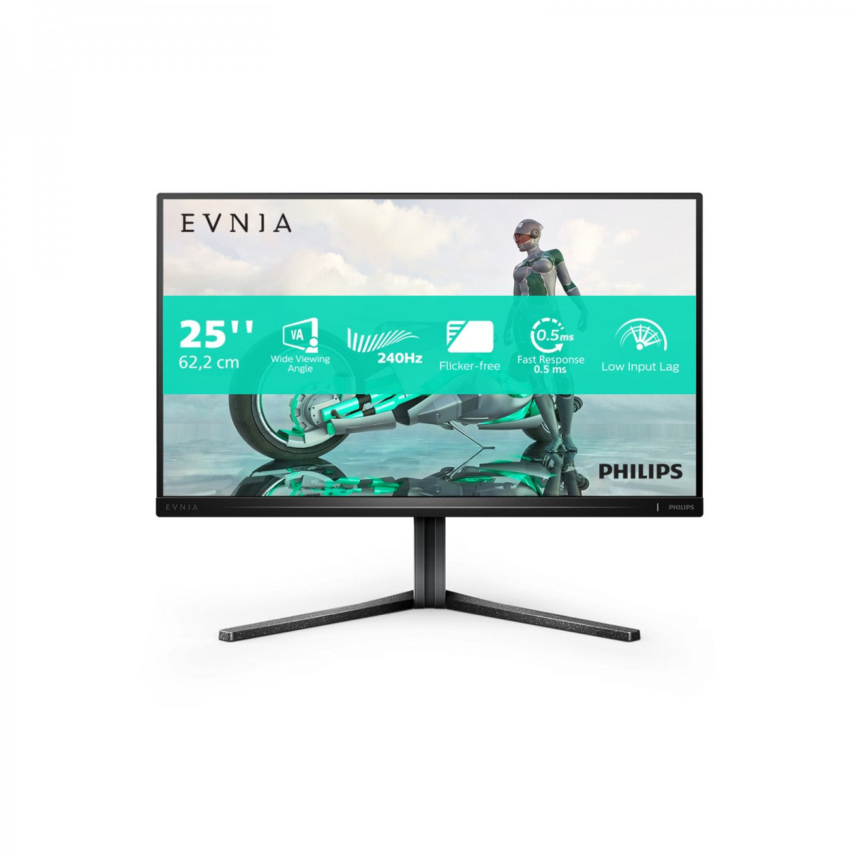 PHILIPS 25M2N3200W/00 24.5p 1920x1080 VA Flat 130mm 240Hz 1ms GtG FreeSymc Premium DP HDMI