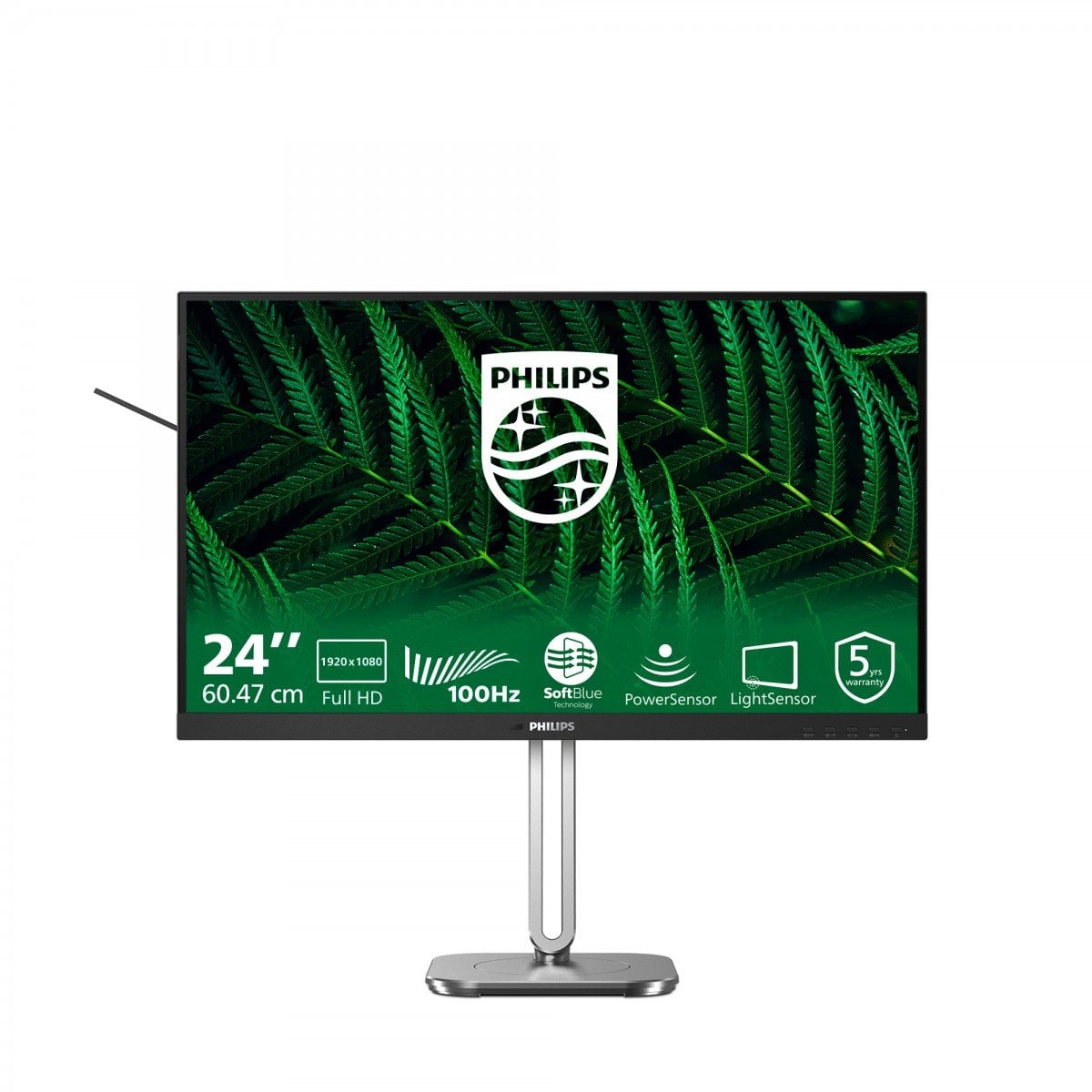 PHILIPS 24B2G5200/00 Ecran 23.8p FHD IPS 75Hz D-SUB HDMI 1.4 DP 1.2