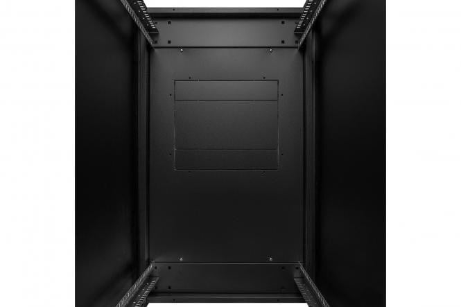 "Armoire réseau debout Hyper Pro 19"" 42U rack 600x1000, porte avant perforée, noire, 1000 kg"
