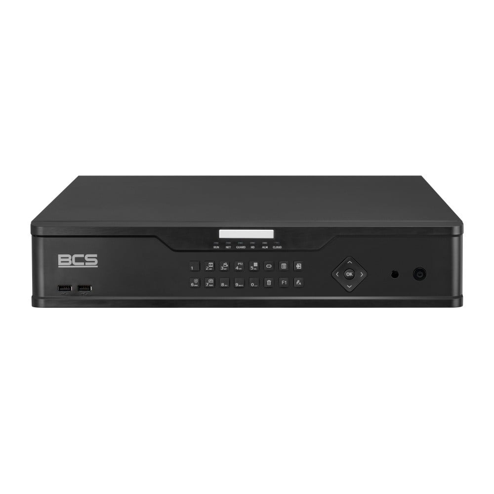 BCS BCS-P-NVR3208R-A-4K-III Enregistreur IP 32 canaux avec RAID et 8 disques durs