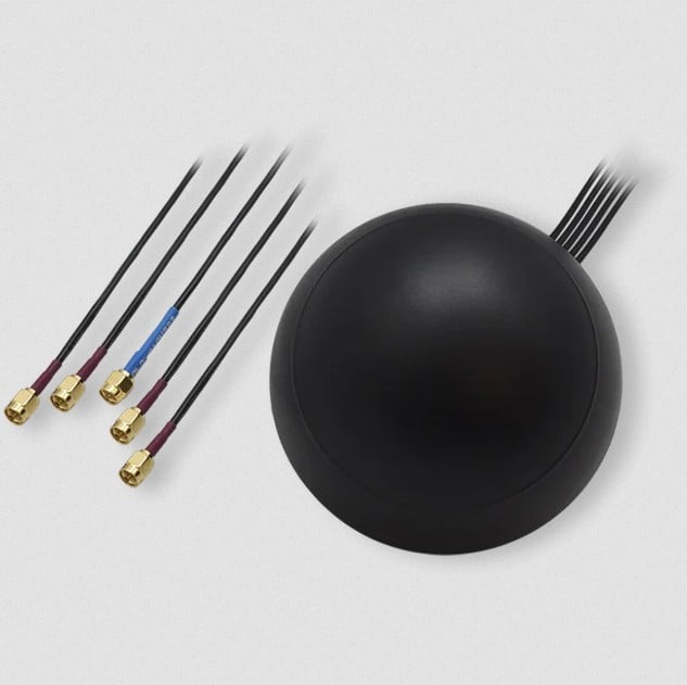 TELTONIKA NETWORKS COMBO QUAD mobile/GNSS roof SMA antenna