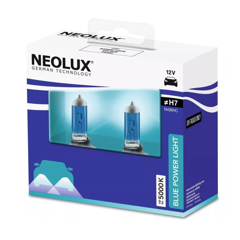 NEOLUX Blue Power Light H7 12 V 80 W, 2 pcs.
