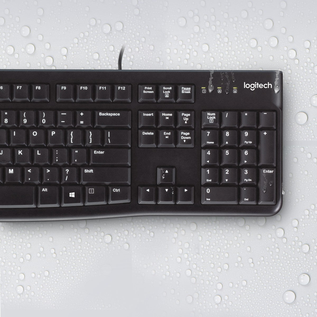 Clavier Logitech 920-002482 Noir Espagnol Qwerty AZERTY