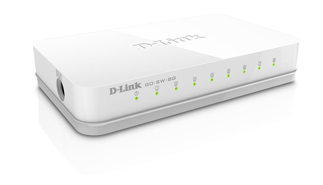 D-LINK Mini switch 8 ports Gigabit format de bureau