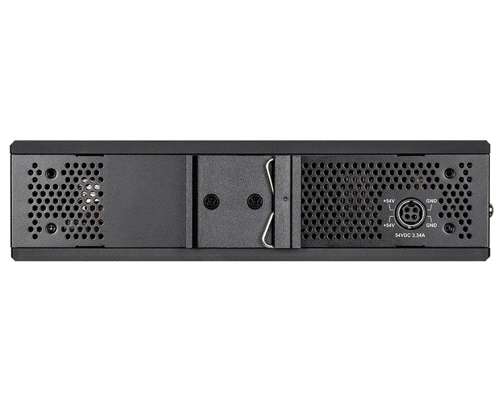 D-LINK 12 Port L2 Industrial Smart Managed Switch with 10 x 1GBaseTX ports 8 PoE 240W and 2 x SFP ports