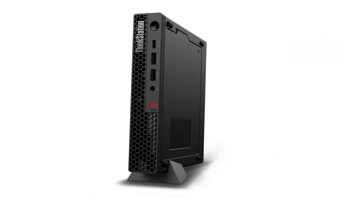 Lenovo ThinkStation P3 Tiny Gen 2 Intel Core Ultra 7 265 32 Go DDR5-SDRAM 1 To SSD NVIDIA RTX A400 Windows 11 Pro Mini PC Station de travail Noir