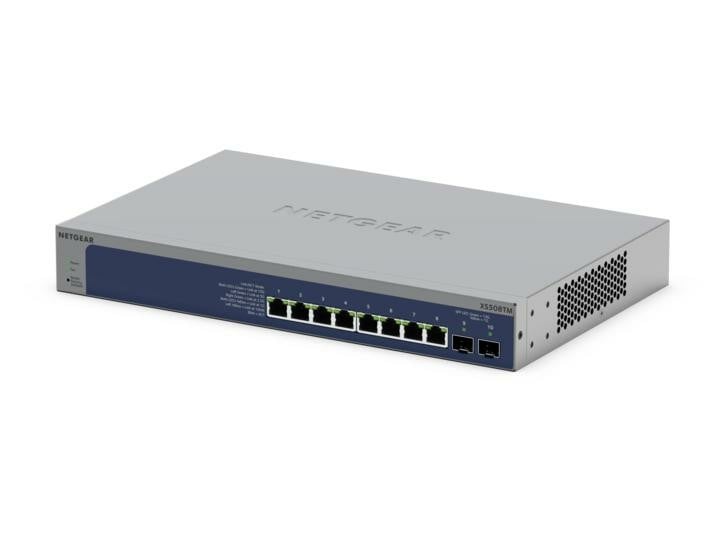 NETGEAR 8P 10G/MG Smart Switch