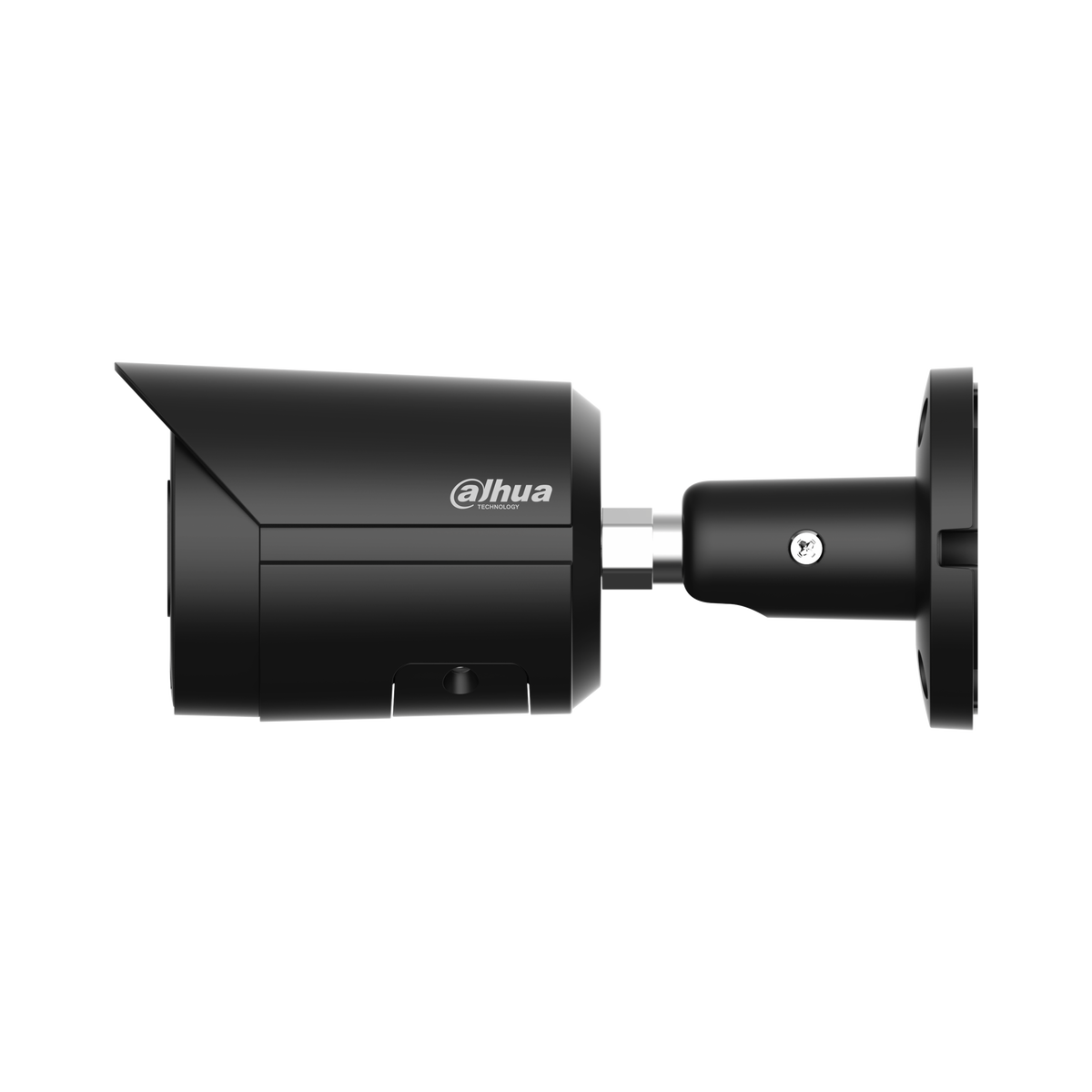 Dahua IPC-HFW2849S-S-IL-0280B-BLACK Caméra Réseau Bullet WizSense a Focale Fixe 8MP Lumiere Double Intelligente, noire