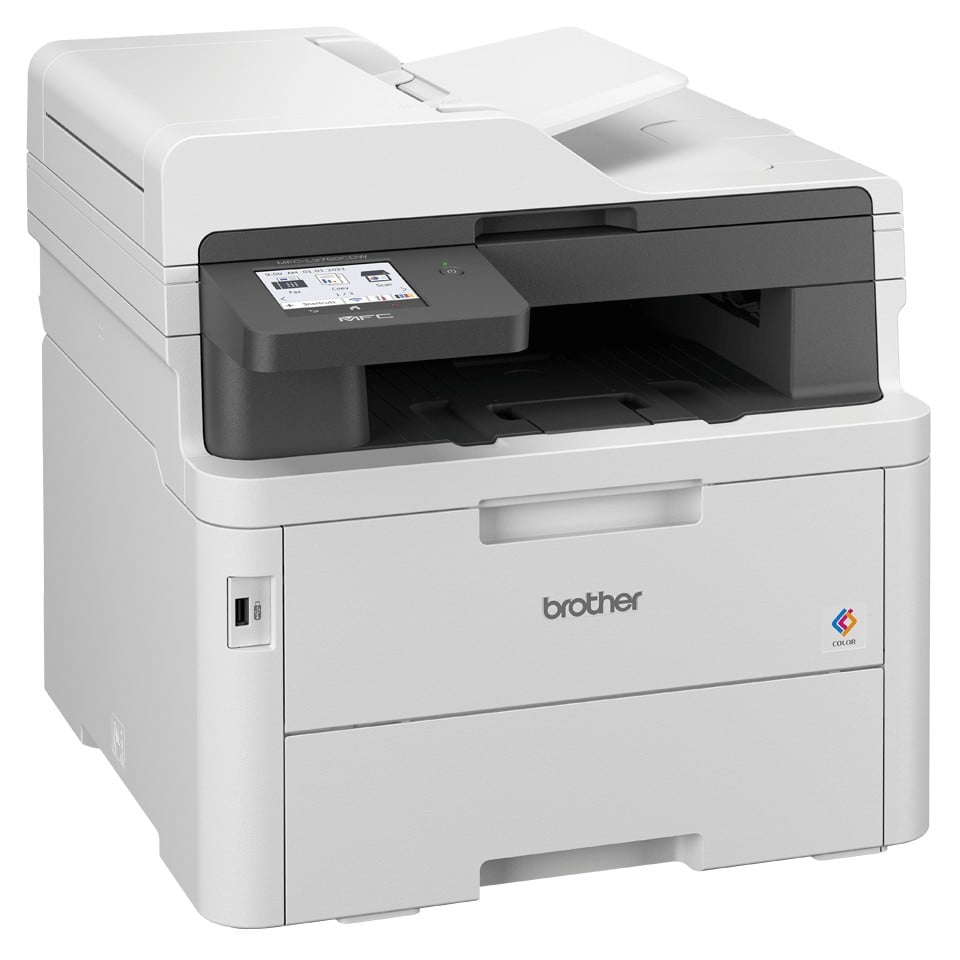 BROTHER MFC-L3760CDW MFP colour LED A4 26ppm copy 26ppm print 250 sheets USB 2.0 Gigabit LAN Wi-Fi USB host