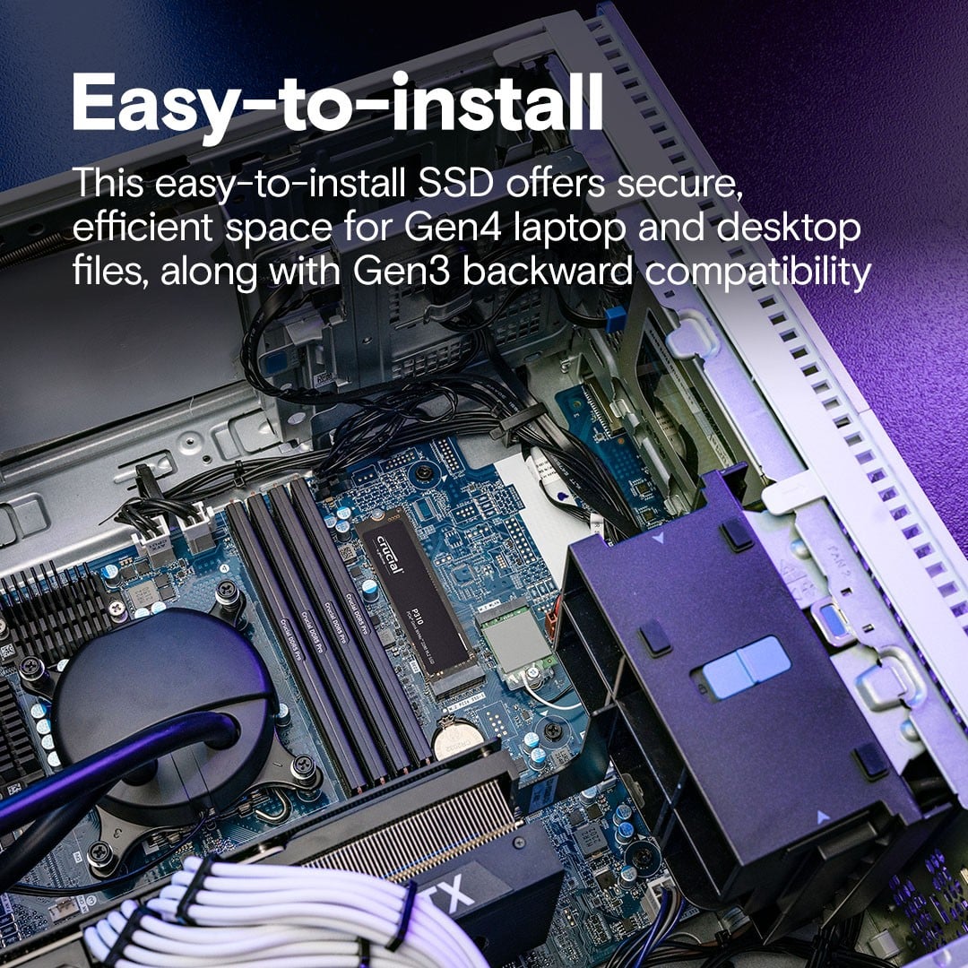 Crucial P310 500 Go M.2 PCI Express 4.0 NVMe